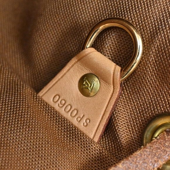 LOUIS VUITTON Montsouris MM Backpack Bag Monogram Leather Brown - Picture 2 of 16